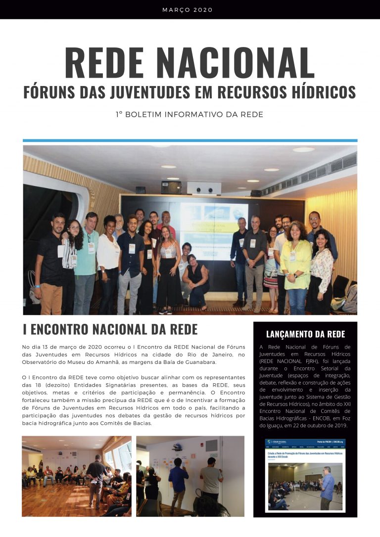 Capa: Rede Nacional — Fóruns das Juventudes